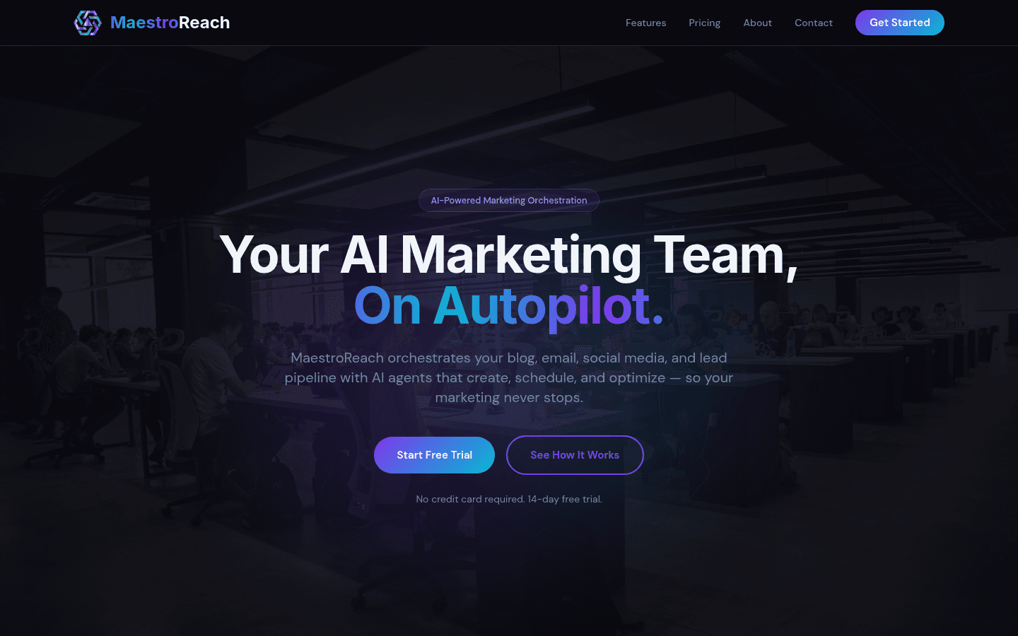 MaestroReach screenshot
